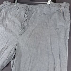 Polo Ralph Lauren Men's Gray 100% Cotton Pajama Pants L Drawstring Lightweight